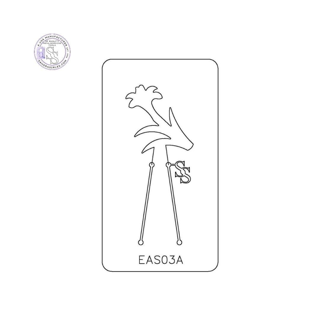 PANCAKE DIE EAS03 EASTER LILY